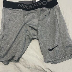 Nike Pro Men's Black and Gray Boxer Briefs